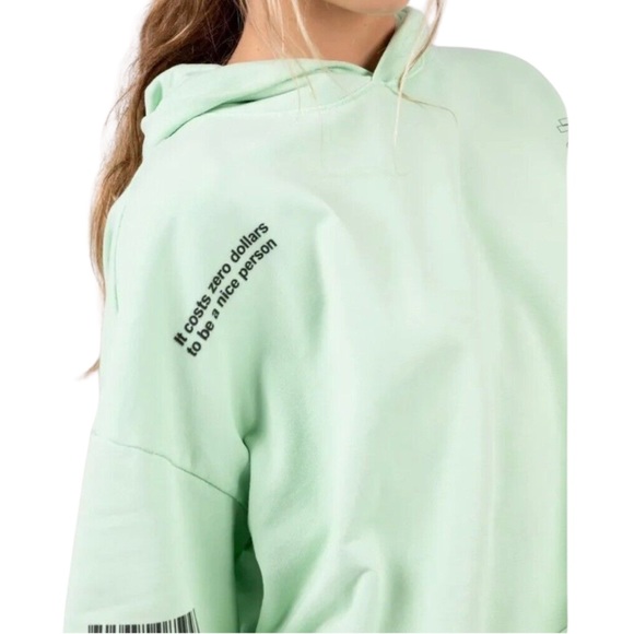 Mayfair 'It Costs $0.00 To Be A Nice Person' Hoodie - Picture 4 of 6